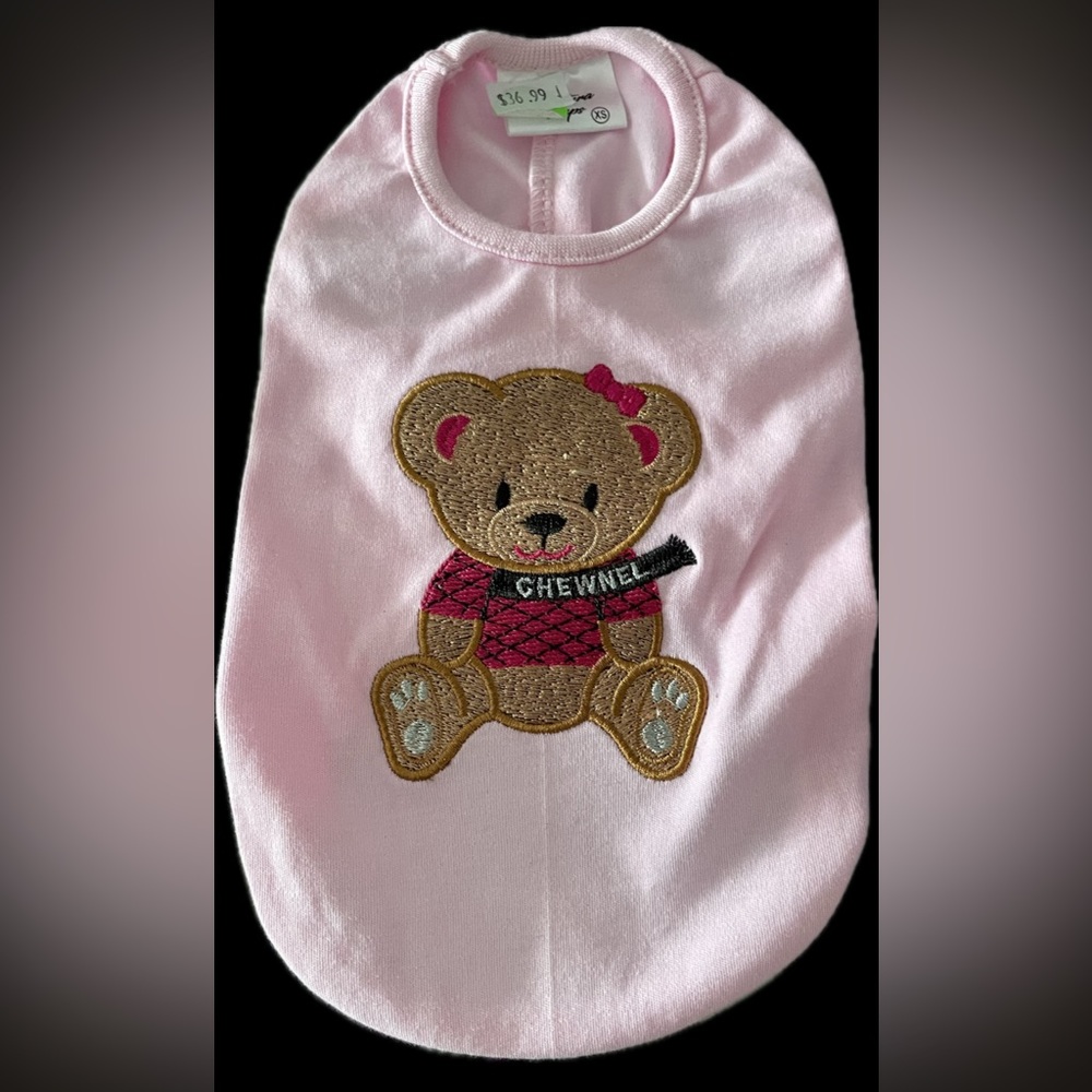 Chewnel Pink Puppy outfit XS